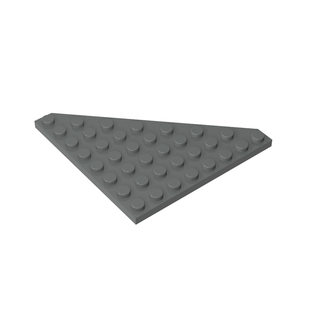 Plaque compensée 8 x 8 coin coupé-MyGobricksFr