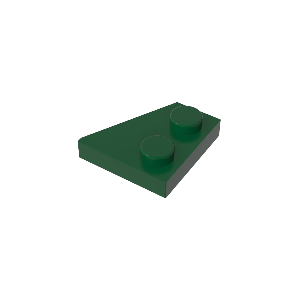 Plaque en coin 2 x 2 gauche-MyGobricksFr