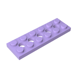 Plaque Technic 2 x 6 [5 trous]-MyGobricksFr