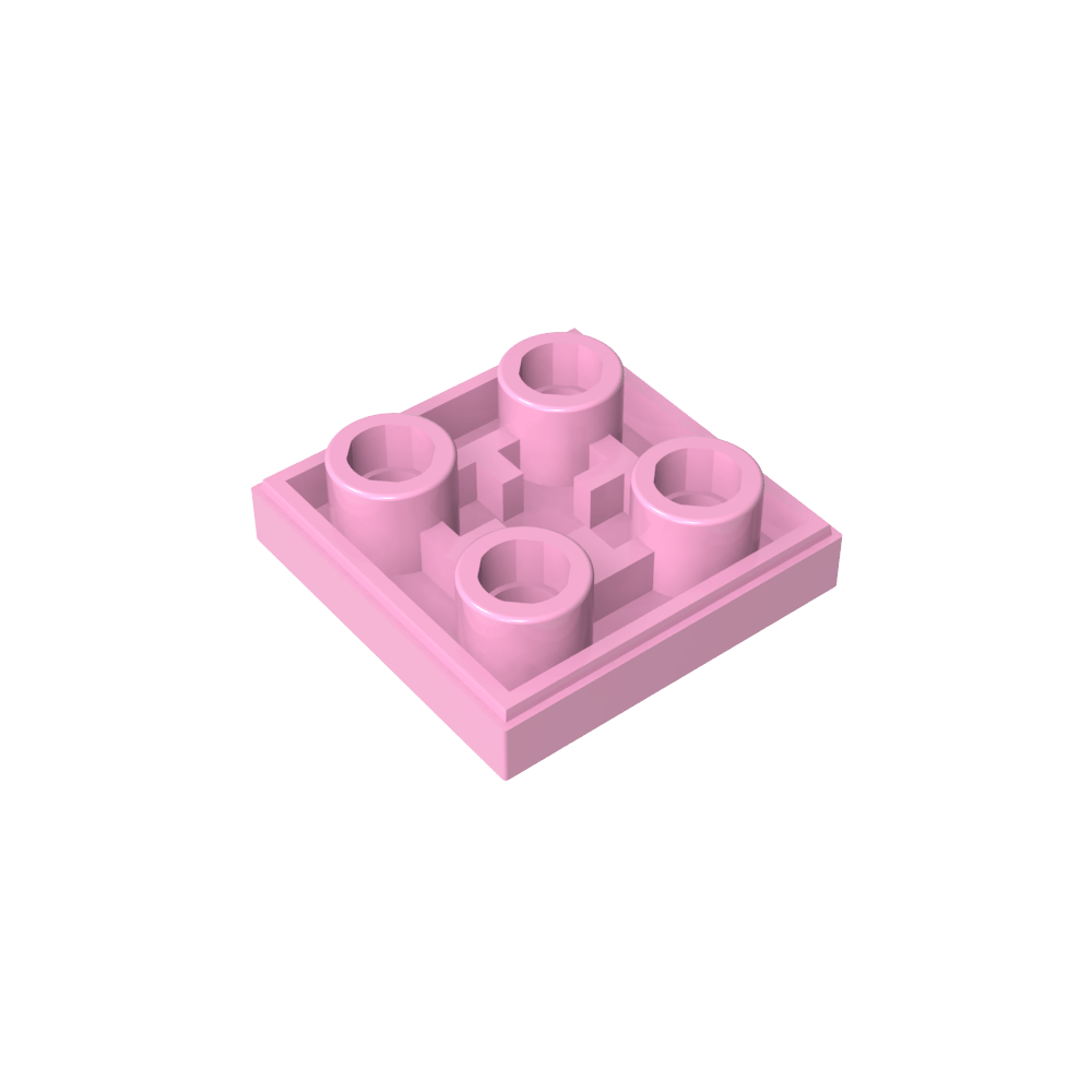 Tuile spéciale 2 x 2 inversée-MyGobricksFr