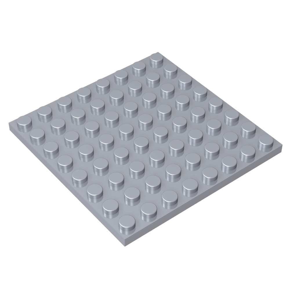 Assiette 8 x 8-MyGobricksFr