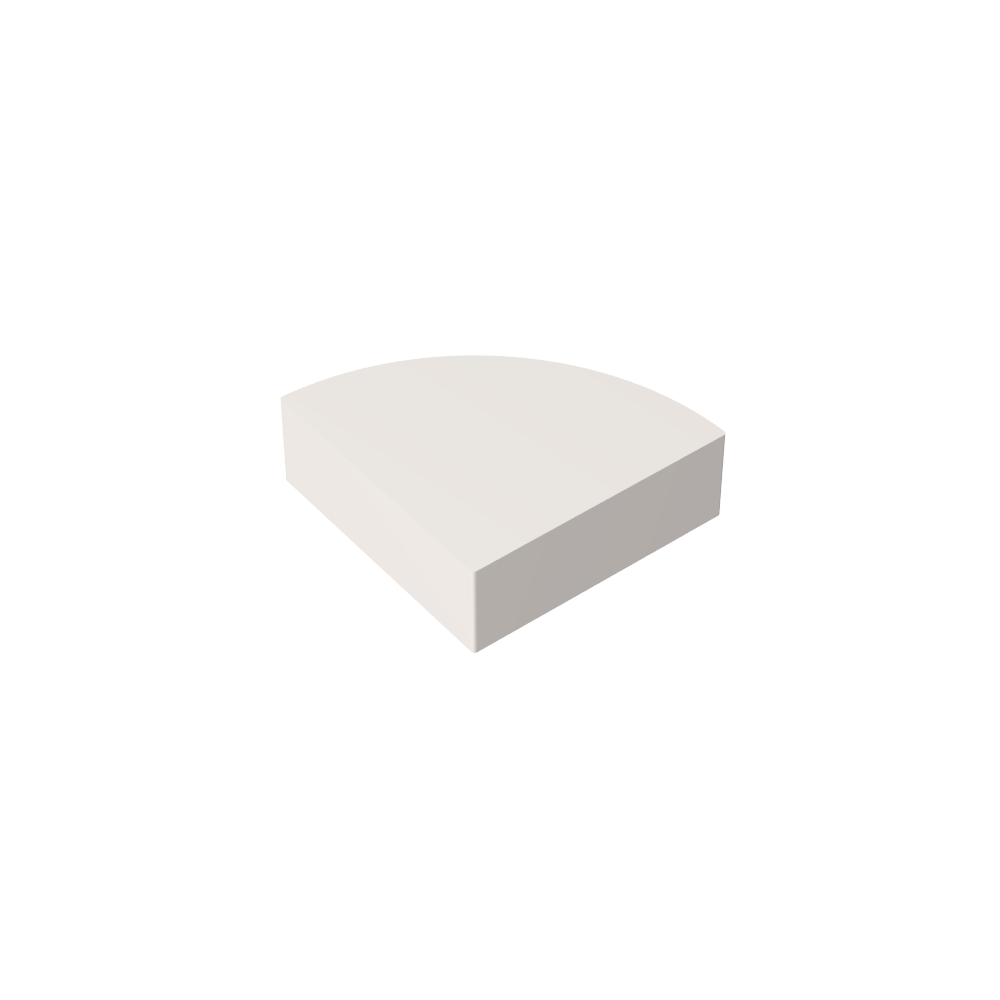 Carrelage Rond 1 x 1 Quart-MyGobricksFr