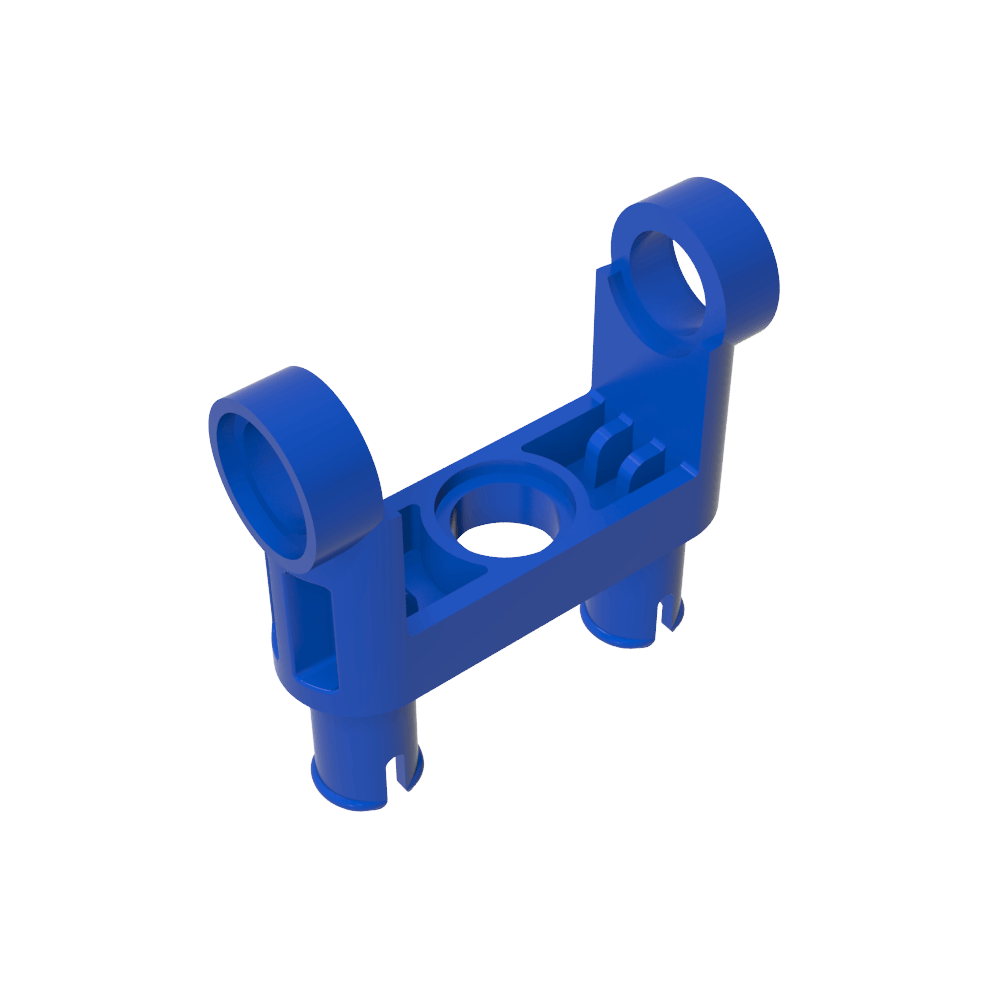 Connecteur à bascule Technic double lisse à 2 broches-MyGobricksFr