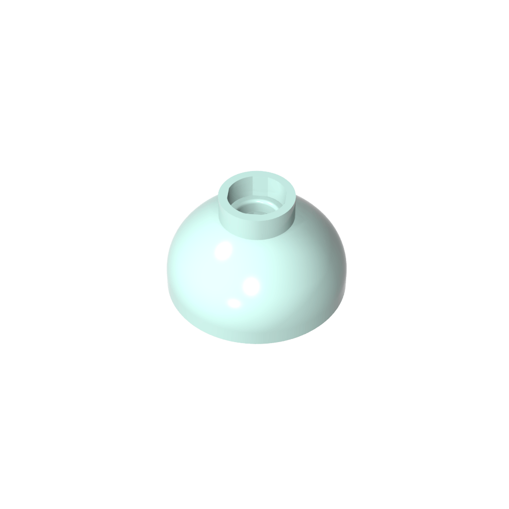 Brique ronde 2 x 2 à fond bombé [tenon ouvert]-MyGobricksFr