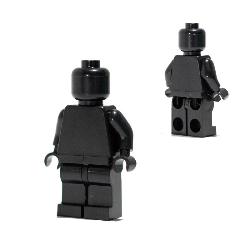 Figurines de blocs de construction de couleur unie, compatibles avec les blocs de construction universels de petite taille et de couleur unie, accessoires de base murale en blocs de construction Trendy Moc (Multi-Création).