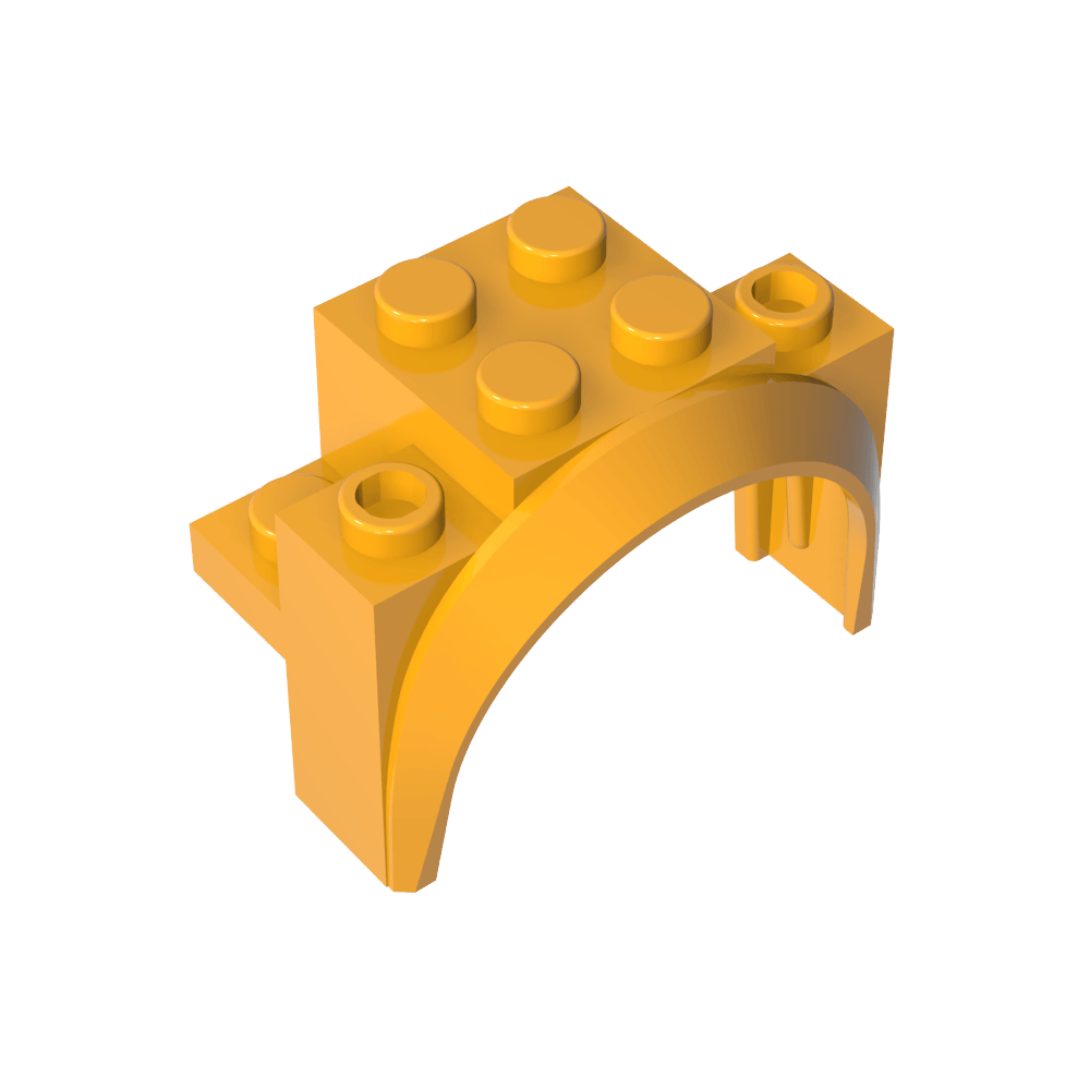 Passage de roue, garde-boue 4 x 2 1/2 x 2 1/3-MyGobricksFr