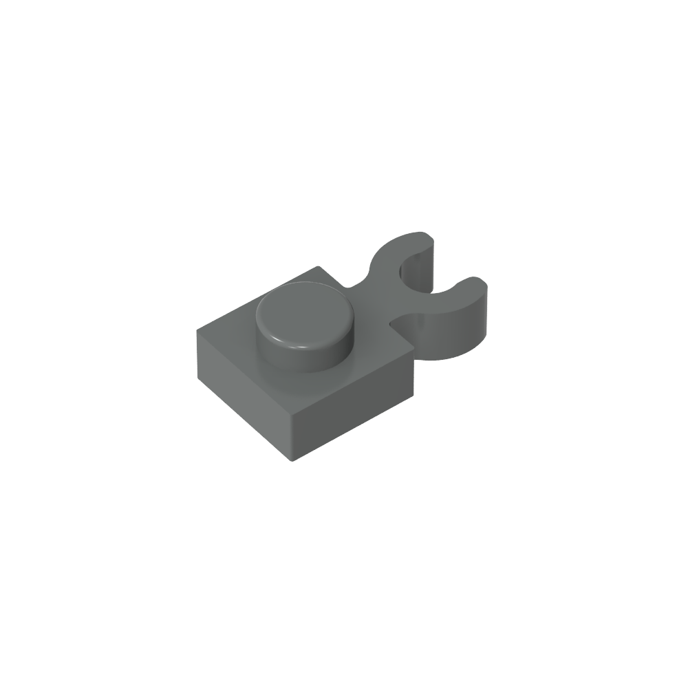 Plaque spéciale 1 x 1 avec clip vertical [Clip en U épais]-MyGobricksFr