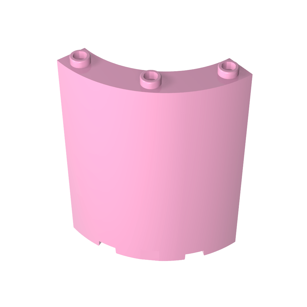 Panneau 4 x 4 x 6 Quart de cylindre-MyGobricksFr