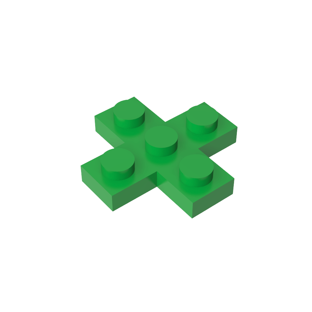 Plaque 3 x 3 Croix-MyGobricksFr