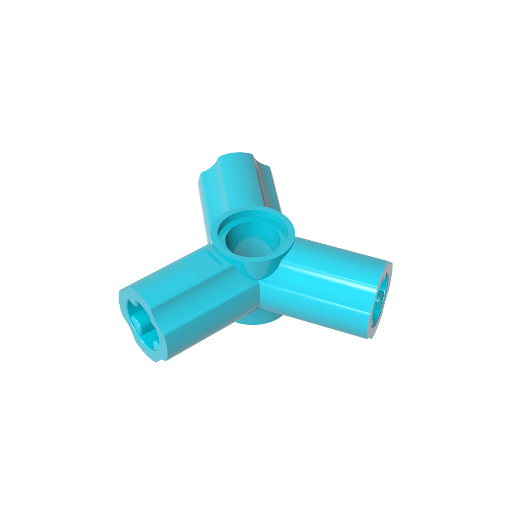 Axe technique et connecteur à broches triple [décalage de 120°]-MyGobricksFr