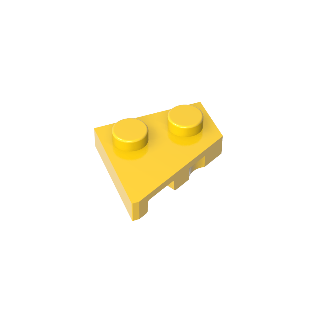 Plaque en coin 2 x 2 droite-MyGobricksFr
