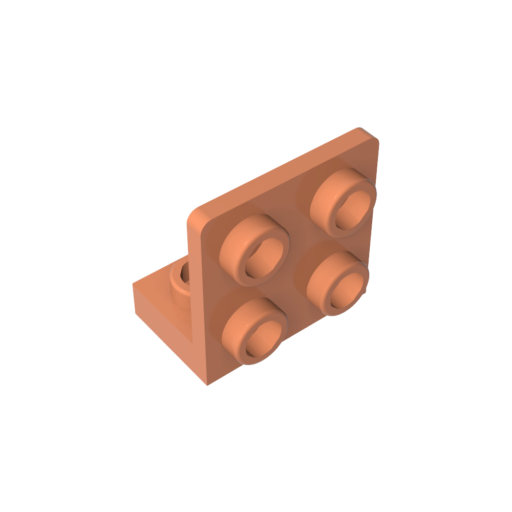 Support 1 x 2 - 2 x 2 inversé-MyGobricksFr