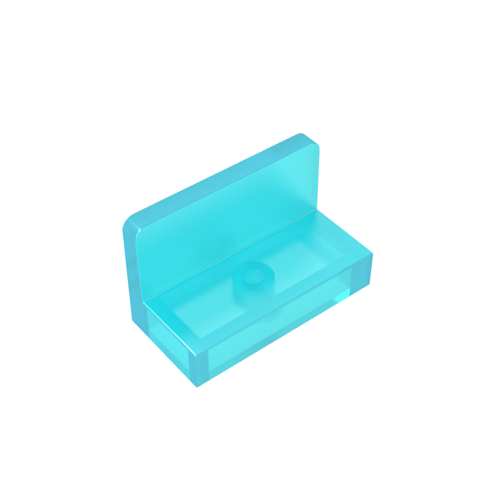Panneau 1 x 2 x 1 [Coins carrés]-MyGobricksFr