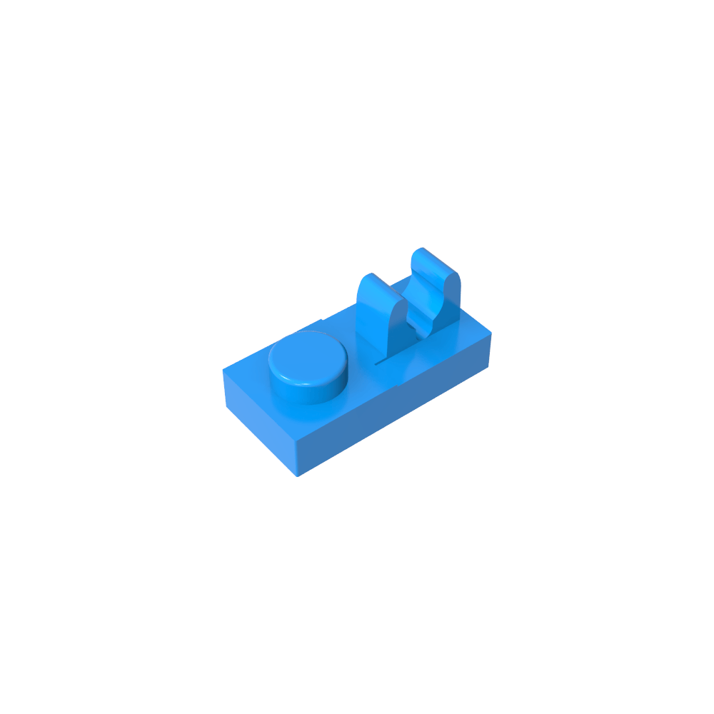 Plaque spéciale 1 x 2 [Clip supérieur]-MyGobricksFr