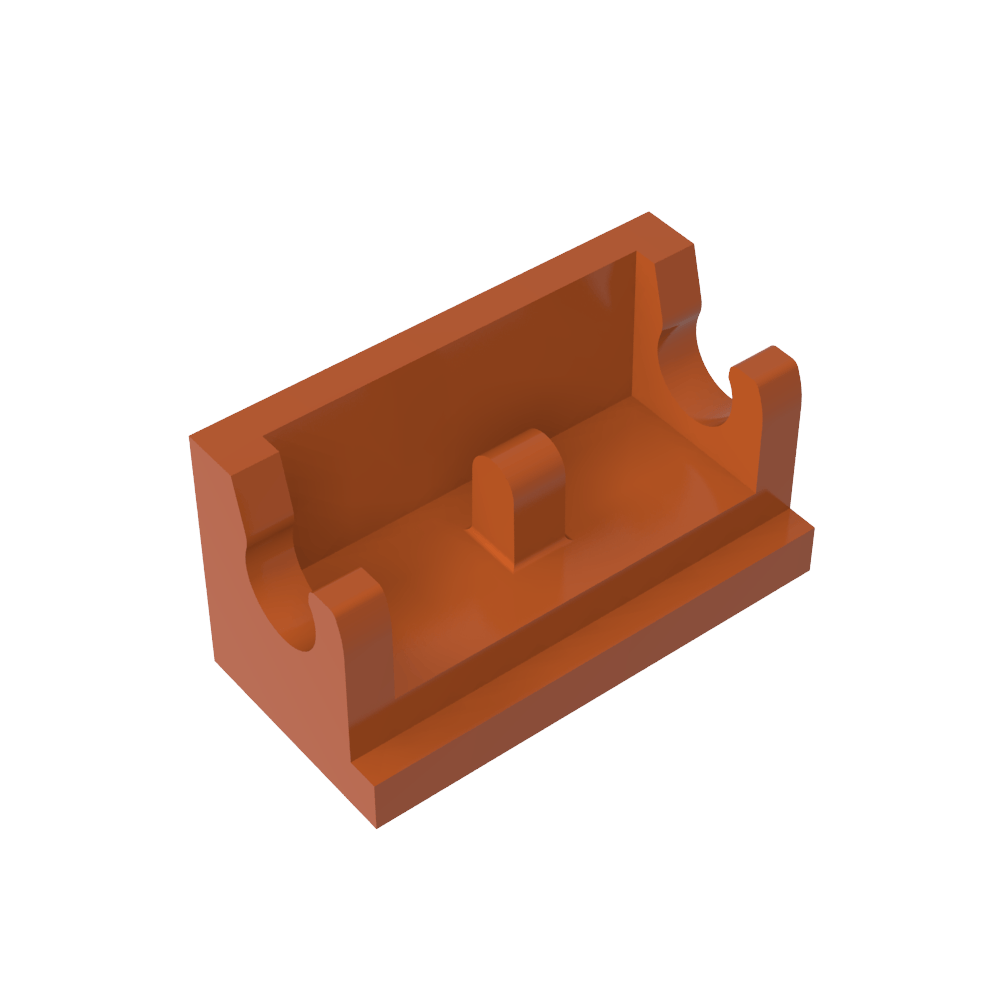 Brique charnière 1 x 2 Base-MyGobricksFr