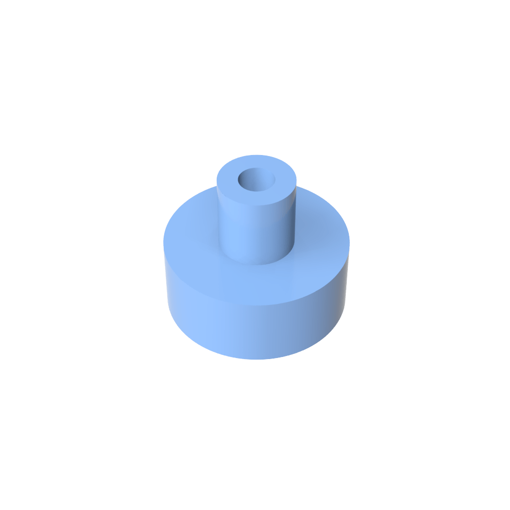Carreau rond 1 x 1 avec barre creuse-MyGobricksFr