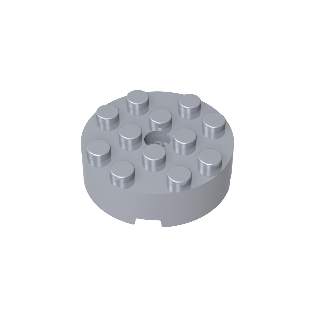 Brique ronde 4 x 4 [Trou central]-MyGobricksFr