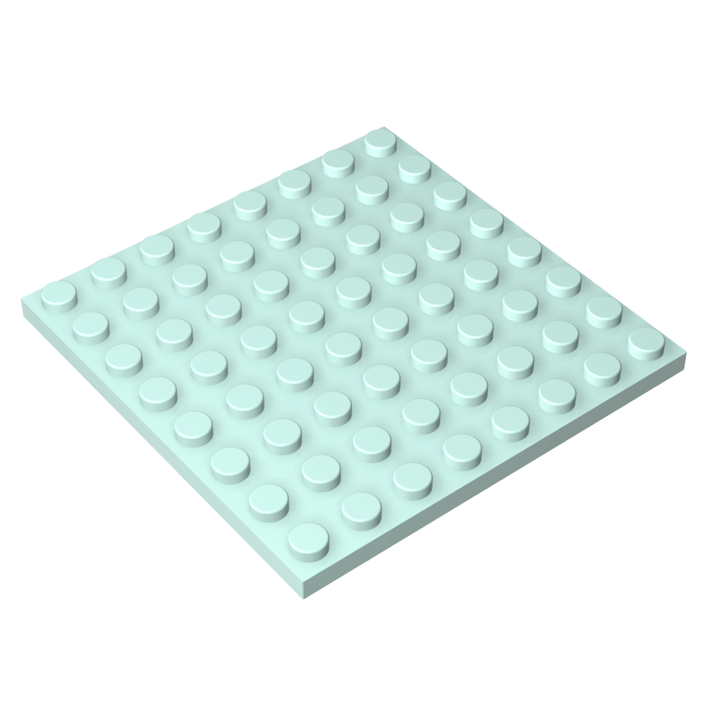 Assiette 8 x 8-MyGobricksFr