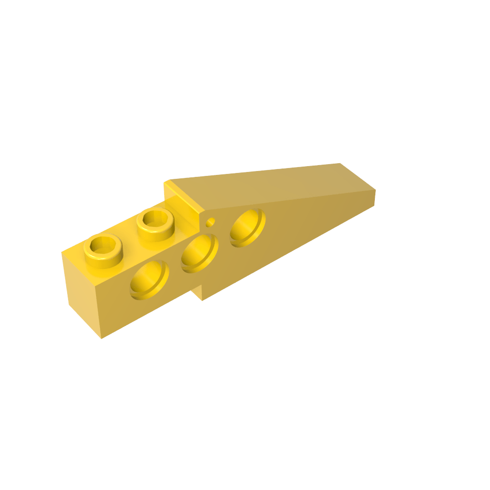 Pente Technic longue 1 x 6 avec 3 trous-MyGobricksFr