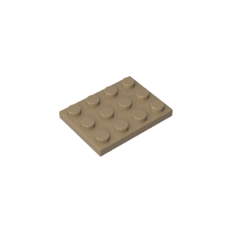 Assiette 3 x 4-MyGobricksFr