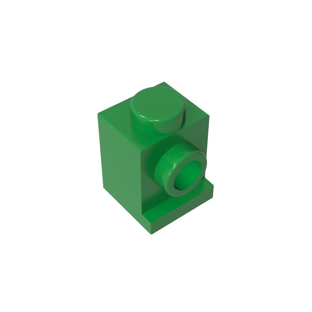Brique spéciale 1 x 1 avec phare et sans fente-MyGobricksFr
