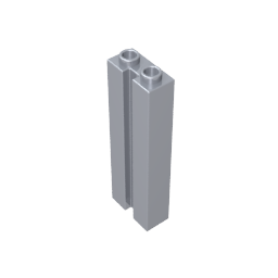 Brique spéciale 1 x 2 x 5 avec rainure-MyGobricksFr