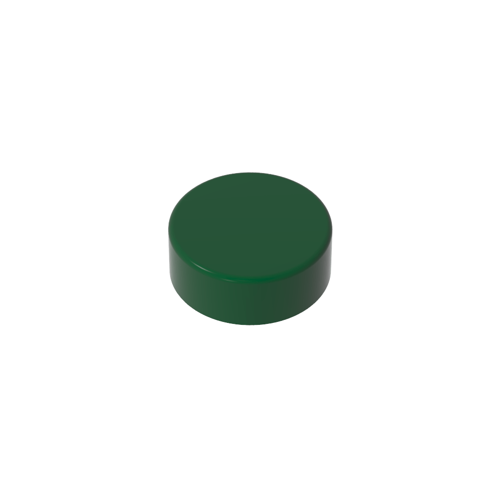 Tuile ronde 1 x 1-MyGobricksFr
