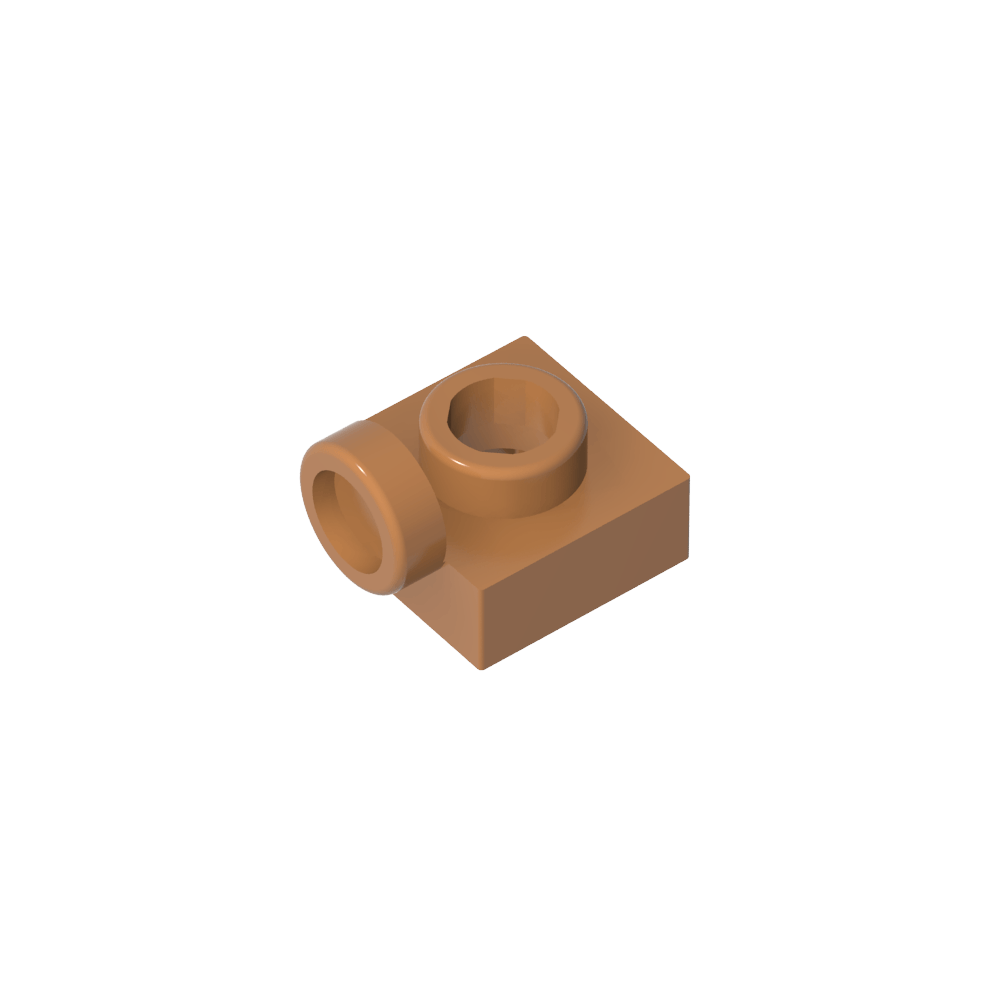 Plaque spéciale 1 x 1 avec des goujons sur le côté-MyGobricksFr