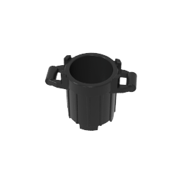 Poubelle avec 4 supports de couvercle-BricksBulk.Fr
