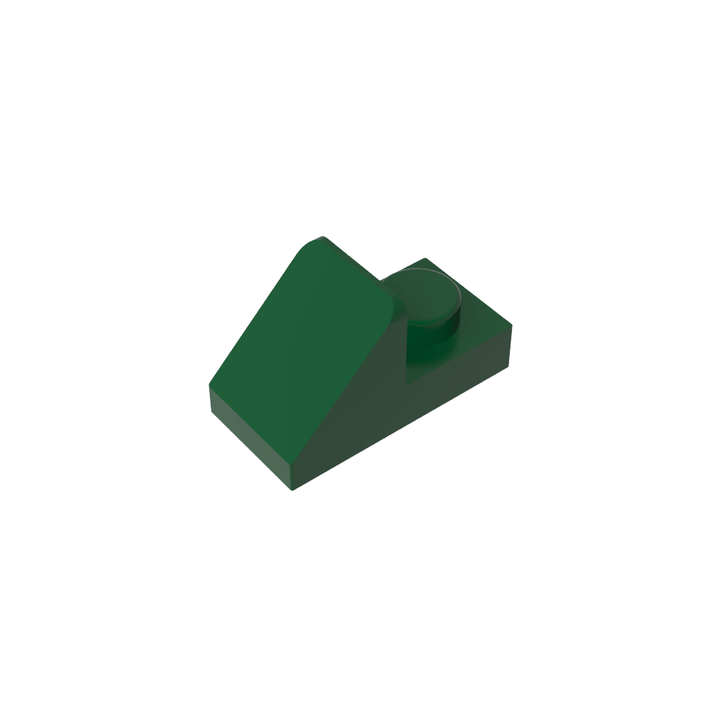 Pente 45° 2 x 1 avec découpe 2/3 [Version originale]-MyGobricksFr