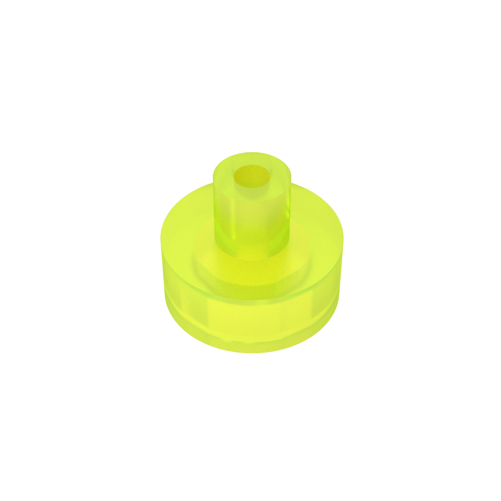 Carreau rond 1 x 1 avec barre creuse-MyGobricksFr
