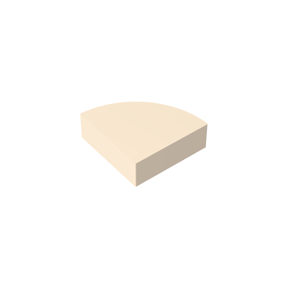 Carrelage Rond 1 x 1 Quart-MyGobricksFr