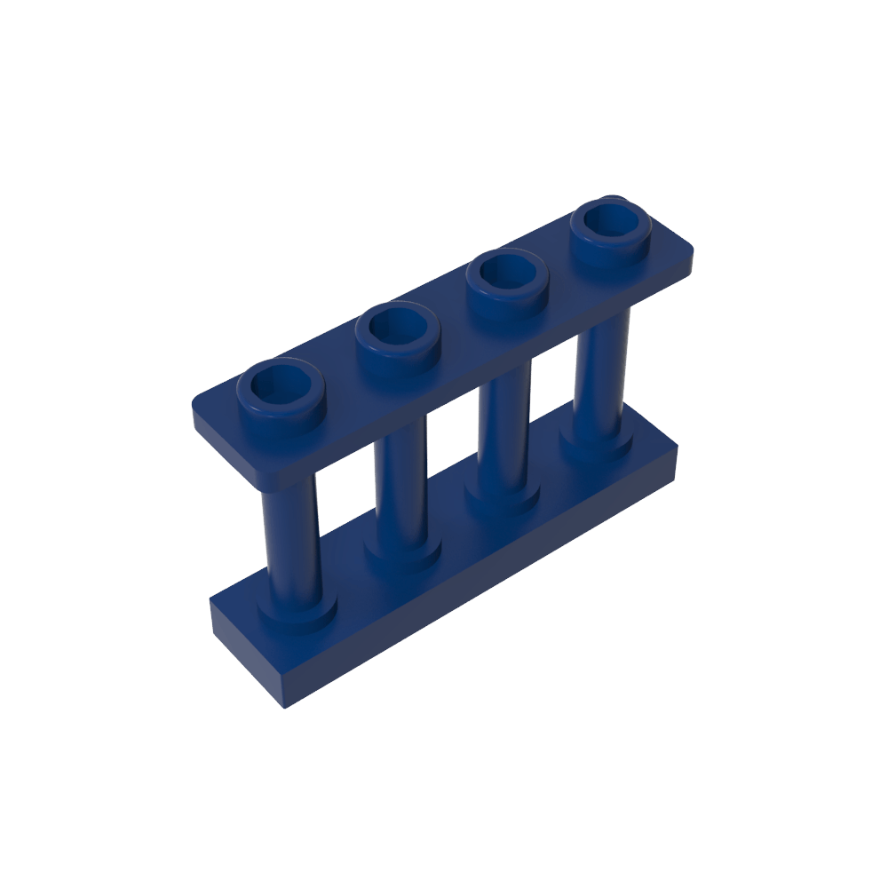 Clôture à fuseaux 1 x 4 x 2 [4 montants supérieurs]-MyGobricksFr