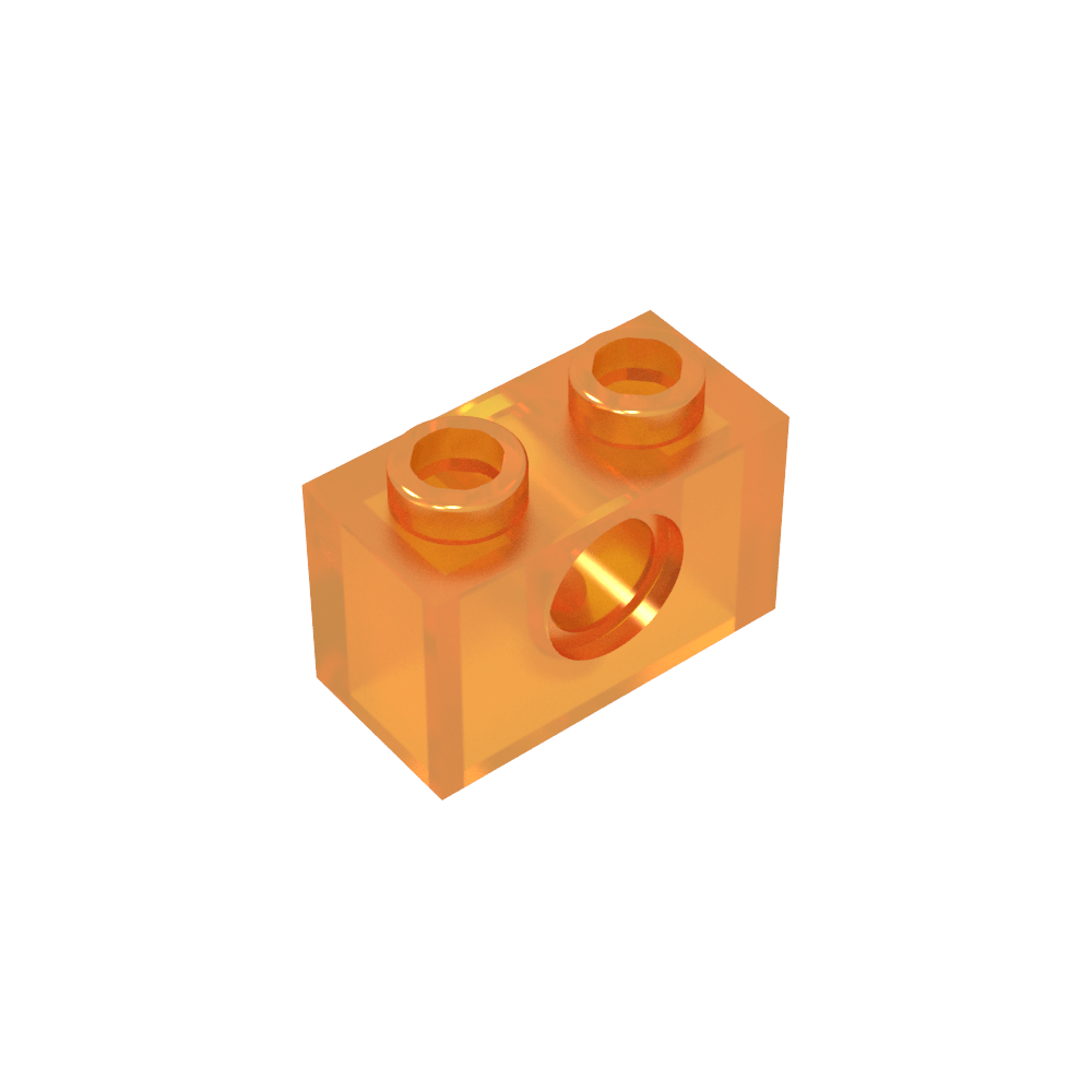 Brique technique 1 x 2 [1 trou]-MyGobricksFr