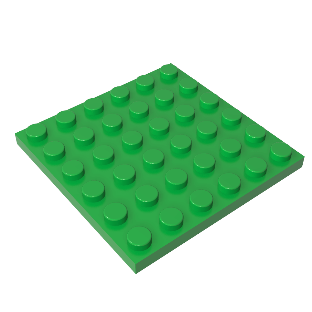 Assiette 6 x 6-MyGobricksFr