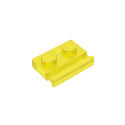 Plaque spéciale 1 x 2 avec rail de porte-MyGobricksFr