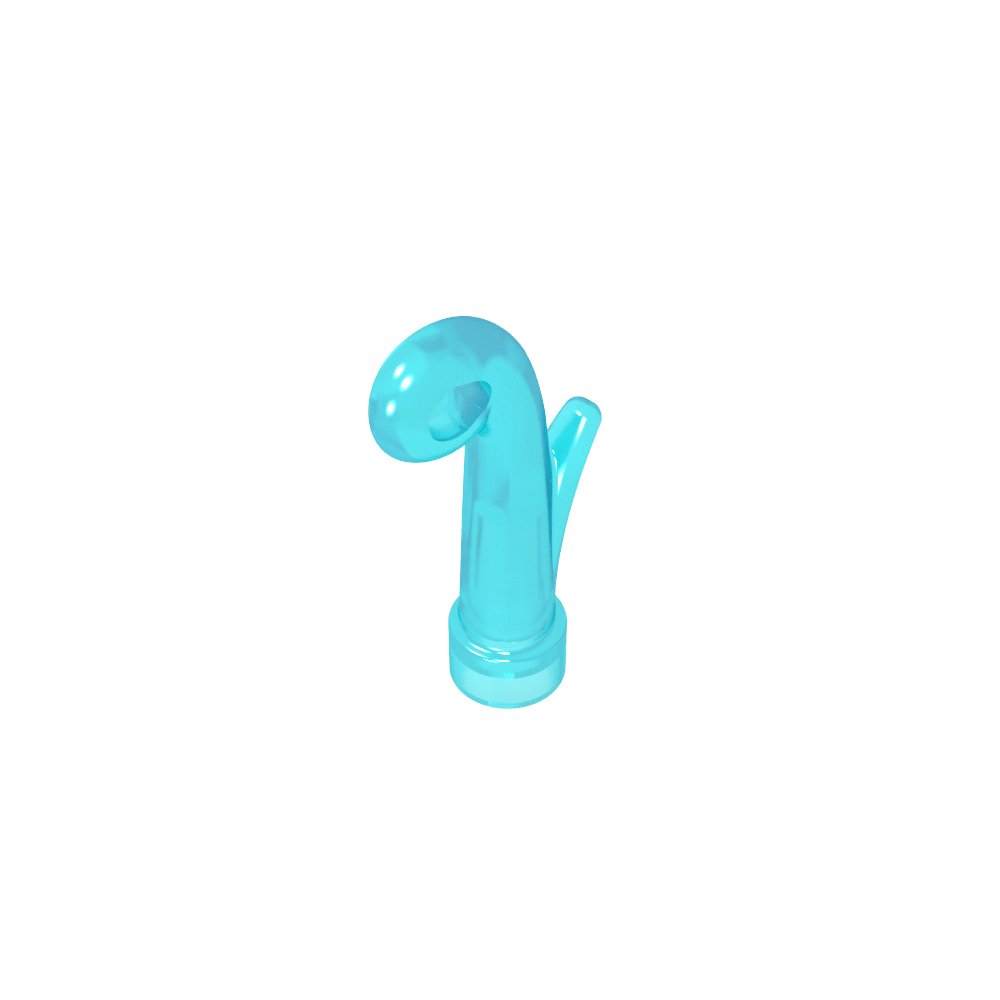 Plante, tige d'herbe avec trou pour barre [3,2 mm]-MyGobricksFr