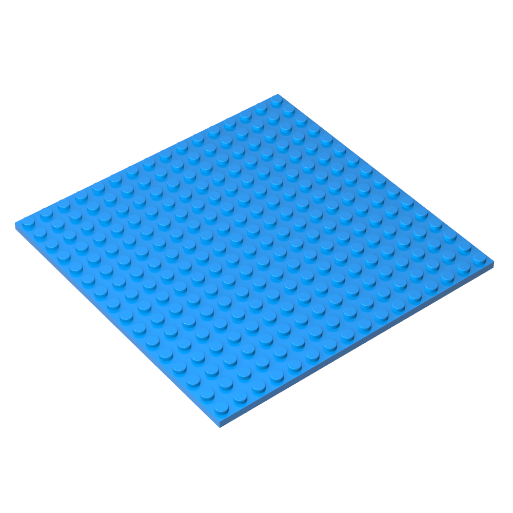 Assiette 16 x 16-MyGobricksFr