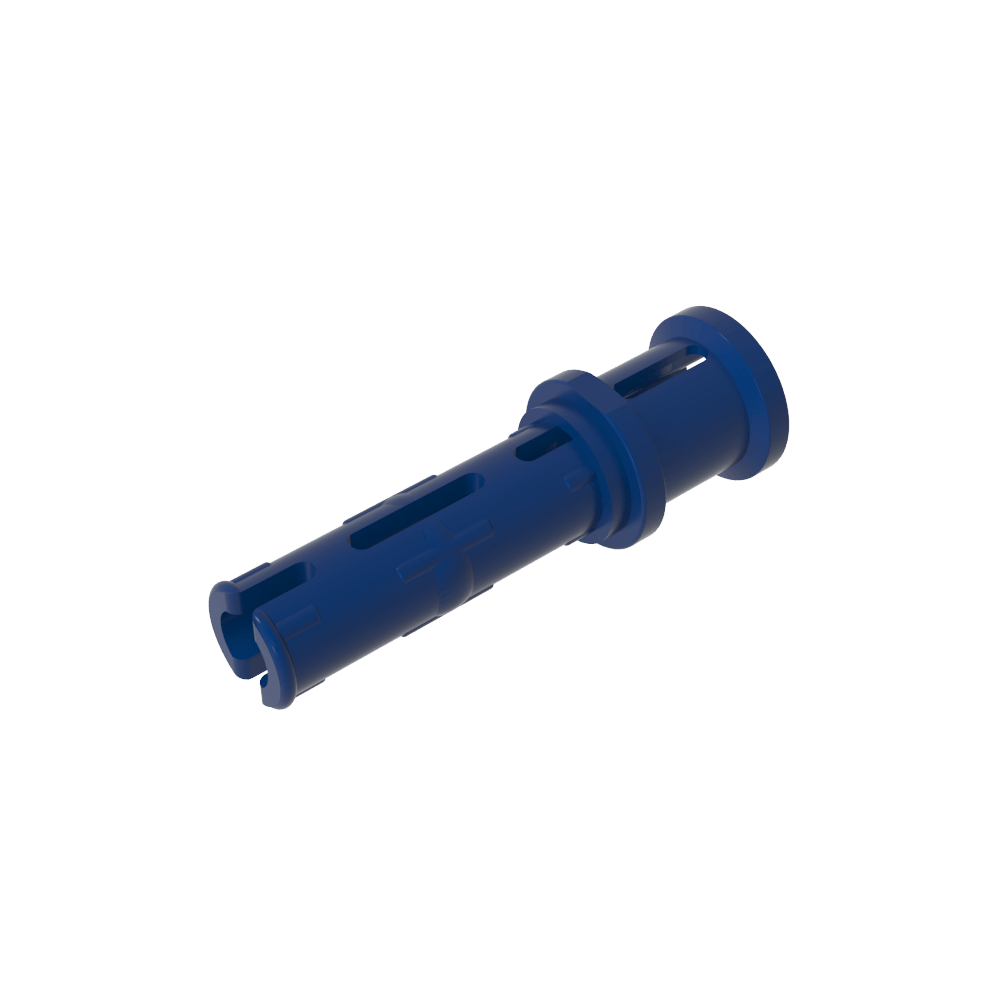 Axe Technic long avec crêtes de friction longitudinales et bague d'arrêt [crête près du bord]-MyGobricksFr