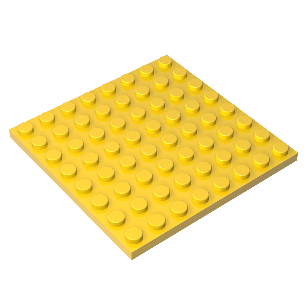 Assiette 8 x 8-MyGobricksFr