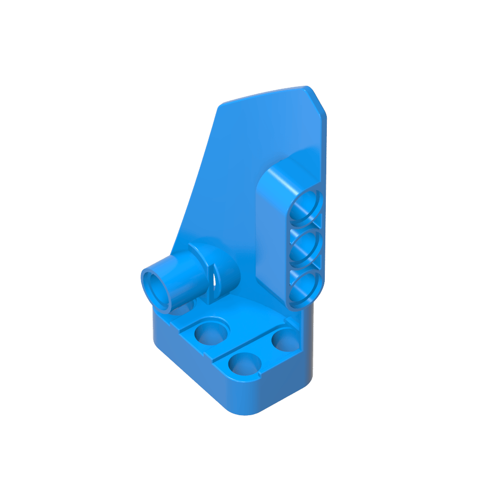 Carénage de panneau Technic n° 4 Petit Lisse Long, Côté B-MyGobricksFr