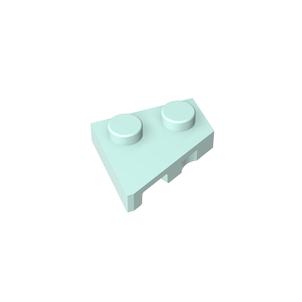 Plaque en coin 2 x 2 droite-MyGobricksFr