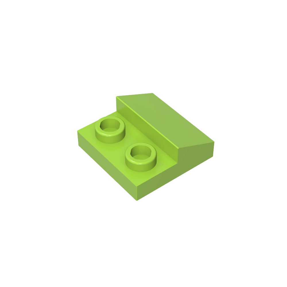 Pente 45 2 x 1 avec découpe 2/3-MyGobricksFr