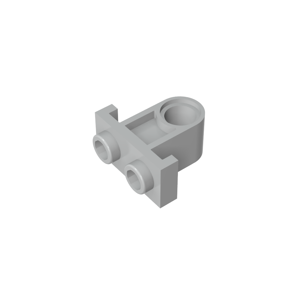 Plaque de connexion à broches Technic avec un trou (simple en bas)-MyGobricksFr