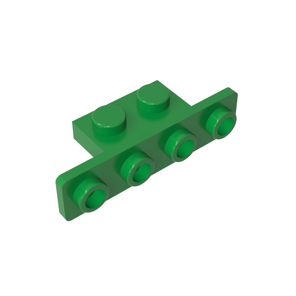 Support 1 x 2 - 1 x 4 [Coins arrondis]-MyGobricksFr