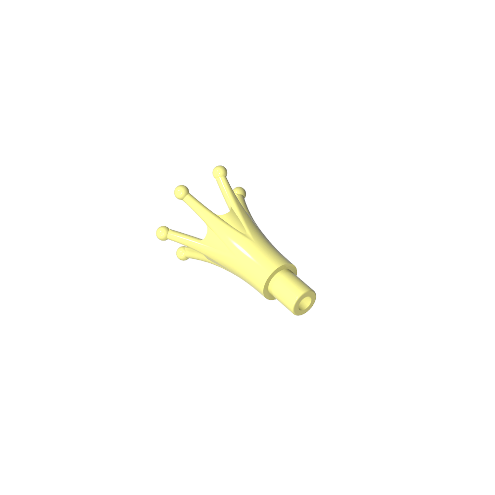Accessoire de coiffure : Couronne longue avec barre-MyGobricksFr