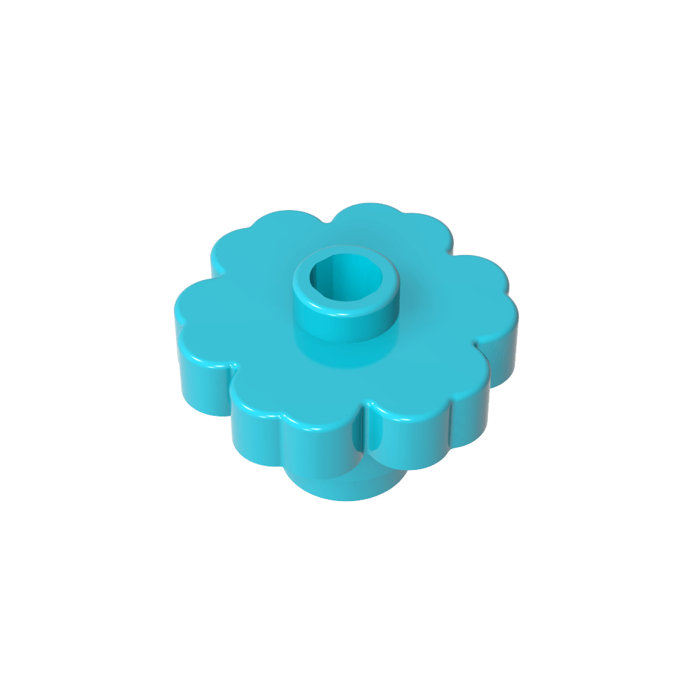 Plante, Fleur 2 x 2 - Rond [Ouverture]-MyGobricksFr