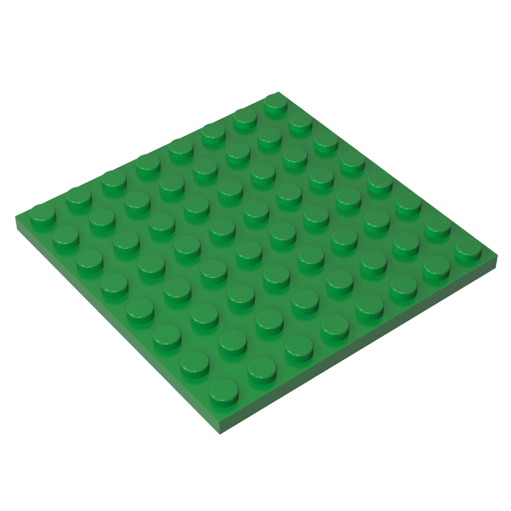 Assiette 8 x 8-MyGobricksFr