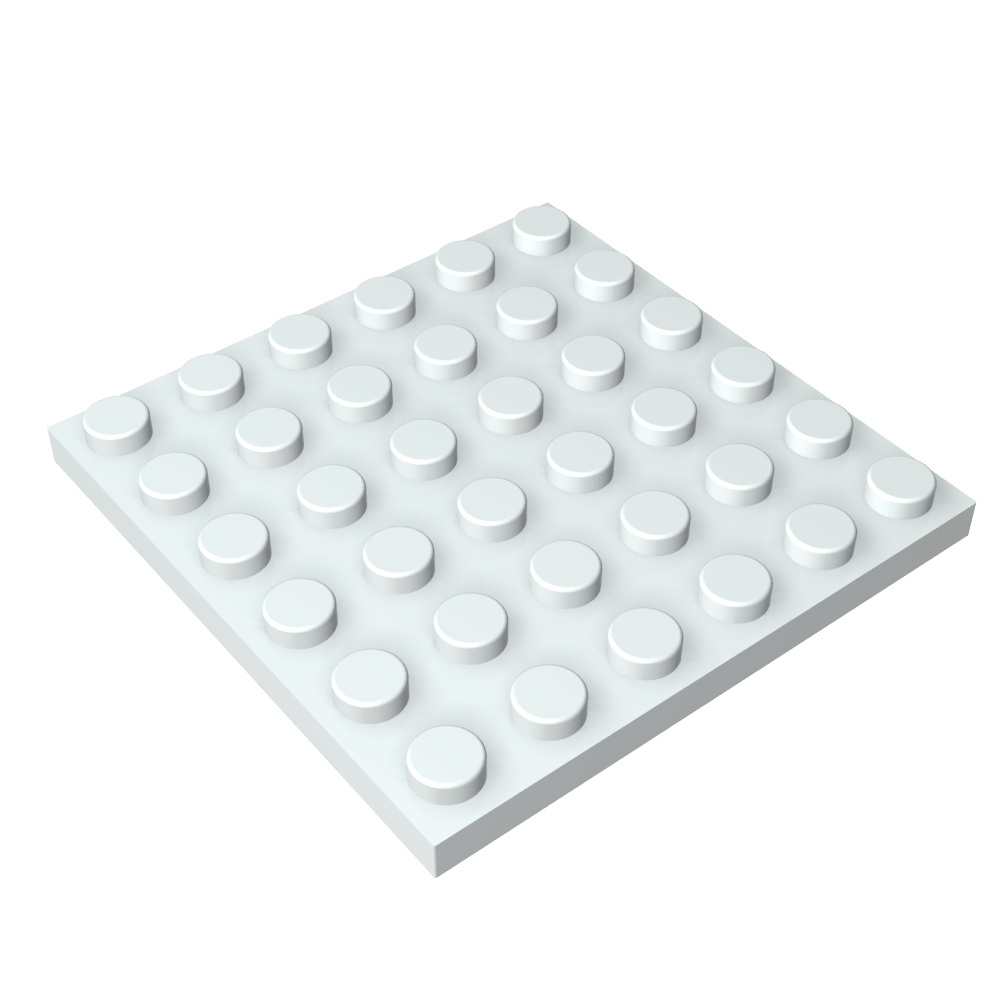 Assiette 6 x 6-MyGobricksFr