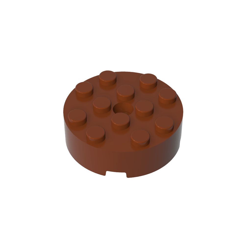 Brique ronde 4 x 4 [Trou central]-MyGobricksFr